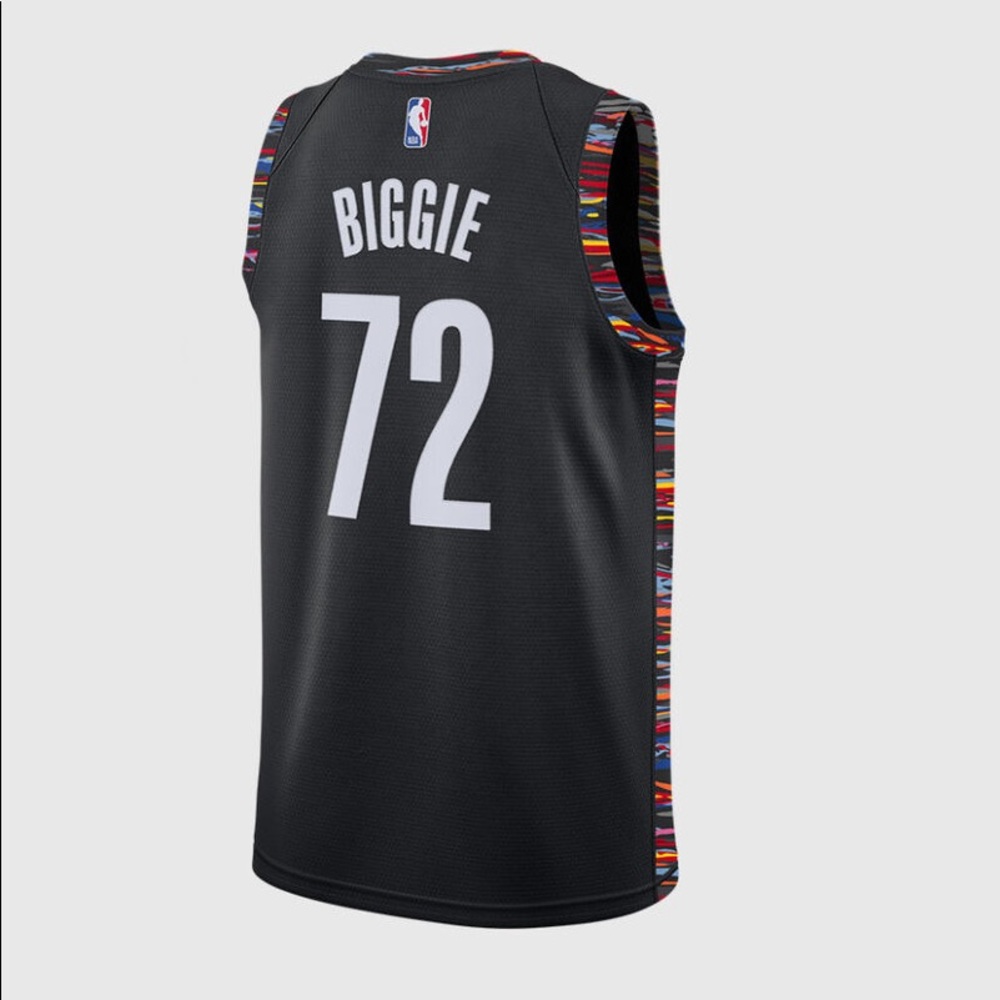 NIKE BROOKLYN NETS CITY EDITION "BIGGIE" SWINGMAN - Picture 2 of 2